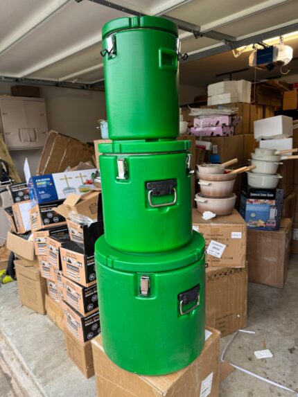 Set of 3 Insulated food warmer