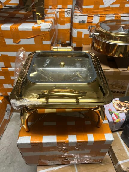 6L square chaffing dish