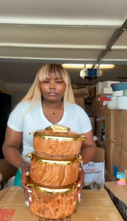 Set of 3 Insulated food warmer